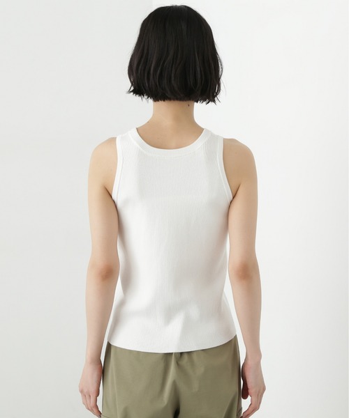 N.（N. Natural Beauty Basic）（エヌエヌナチュラルビューティーベーシック）の「アメスリタンク×シアーカーディガンセット（アンサンブル・レディース・オフホワイト/チャコールグレー/ブルー・MEDIUM）」の17枚目の写真