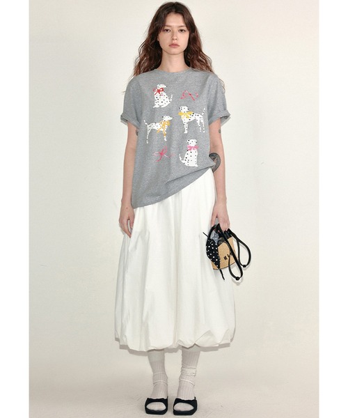 tシャツ ドッグデザインプリントT FC25S183「Fano Studios」「2025SS」 レディース メンズ ドッグデザインプリントT FC25S183【Fano Studios】【2025SS