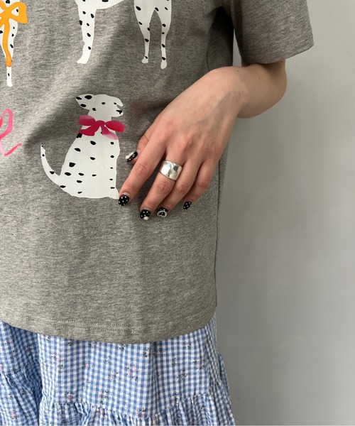 tシャツ ドッグデザインプリントT FC25S183「Fano Studios」「2025SS」 レディース メンズ ドッグデザインプリントT FC25S183【Fano Studios】【2025SS