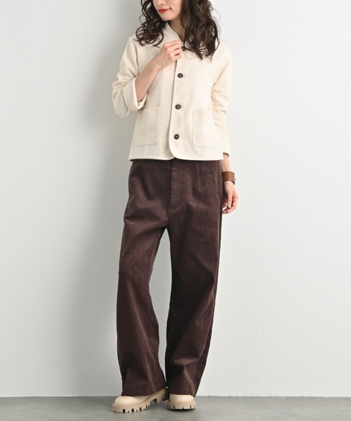 【イッセイ ミヤケ】人気！スタンドカラーウールジャケット！人気！ブラウンカラー PLEATS PLEASE ISSEY MIYAKE - イッセミヤケ プリーツ ジャケット