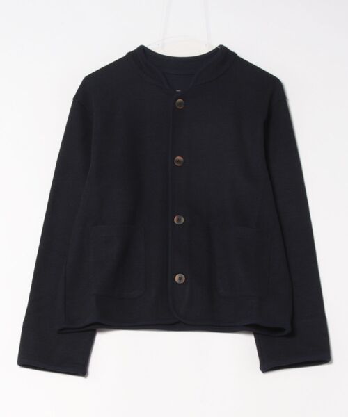 セール】ウールコットン混スタンドカラージャケット（その他アウター