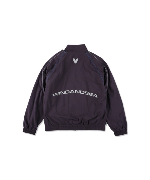 WIND AND SEA(ウィンダンシー)の「Piping 2Way Track Jacket(ナイロンジャケット・メンズ・チャコールグレー/ブラック・SMALL/MEDIUM/X-LARGE/LARGE)」の5枚目の写真