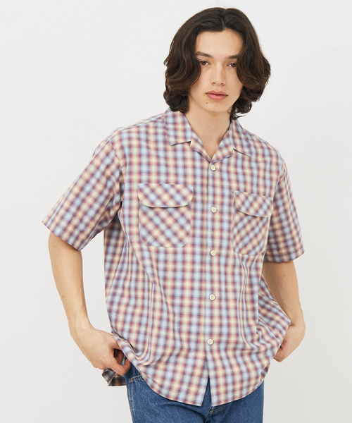 PENDLETON(ペンドルトン)の「【PENDLETON/ペンドルトン】Open Collar Shirt/オープンカラーシャツ/ユニセックス(シャツ/ブラウス・メンズ・ブルー系その他/ピンク系その他/グレー系その他・M/L)」の21枚目の写真