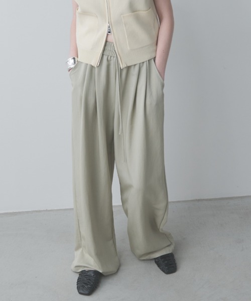 Aunt Marie's(アントマリーズ)の「イージーカラースラックスパンツ / サイズ展開あり(スラックス・レディース・ブラック/ピンク/ネイビー/グリーン・MEDIUM/LARGE)」の3枚目の写真