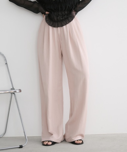 Aunt Marie's(アントマリーズ)の「イージーカラースラックスパンツ / サイズ展開あり(スラックス・レディース・ブラック/ピンク/ネイビー/グリーン・MEDIUM/LARGE)」の20枚目の写真