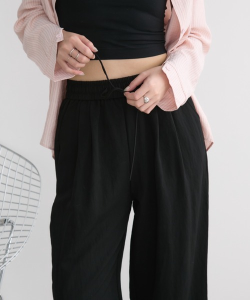 Aunt Marie's(アントマリーズ)の「イージーカラースラックスパンツ / サイズ展開あり(スラックス・レディース・ブラック/ピンク/ネイビー/グリーン・MEDIUM/LARGE)」の11枚目の写真