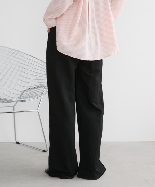 Aunt Marie's(アントマリーズ)の「イージーカラースラックスパンツ / サイズ展開あり(スラックス・レディース・ブラック/ピンク/ネイビー/グリーン・MEDIUM/LARGE)」の10枚目の写真