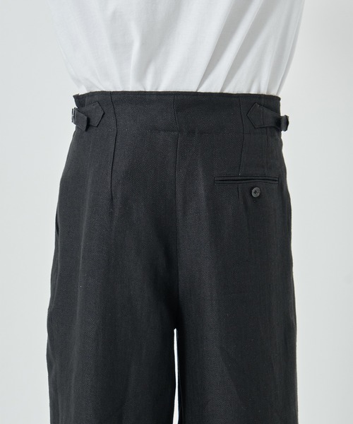markaware(マーカウェア)の「【markaware/marka】DANISH ARMY TROUSERS(スラックス・メンズ・ブラック/アイボリー・2/1)」の20枚目の写真
