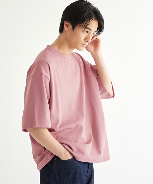 coca(coca)(コカ)の「\ユニセックス/ EASYTECHスムースTシャツ(Tシャツ/カットソー・メンズ・ブラック/ホワイト/ピンク系その他/ライトベージュ/ライトグリーン・M/XL/L)」の1枚目の写真