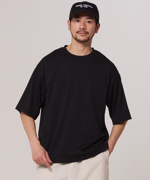 coca(coca)(コカ)の「\ユニセックス/ EASYTECHスムースTシャツ(Tシャツ/カットソー・メンズ・ブラック/ホワイト/ピンク系その他/ライトベージュ/ライトグリーン・M/XL/L)」の3枚目の写真