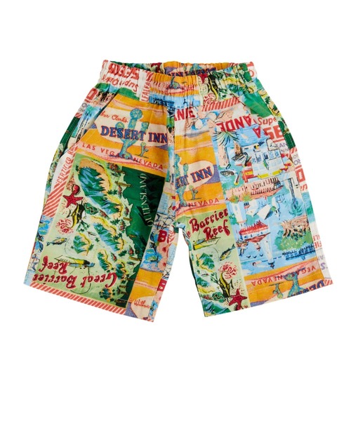Ocean&Ground(オーシャン&グラウンド)の「アイランドショーツ(その他パンツ・キッズ・マルチ/エメラルド/ベージュ/オレンジ・140/110/120/80/130/90/100)」の4枚目の写真