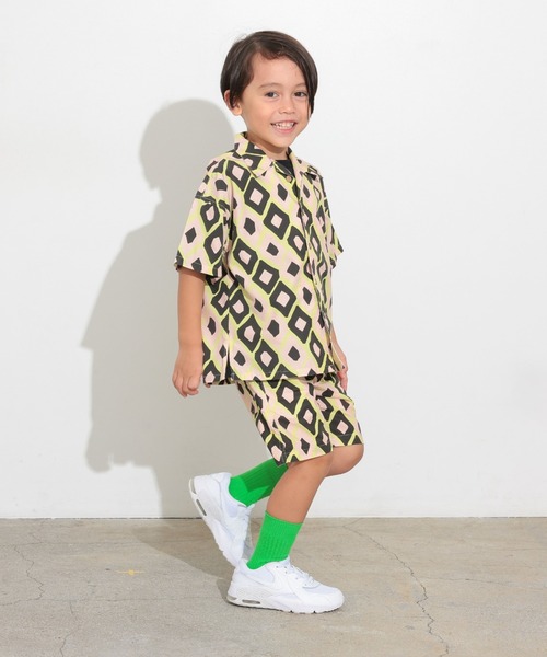 Ocean&Ground(オーシャン&グラウンド)の「アイランドショーツ(その他パンツ・キッズ・マルチ/エメラルド/ベージュ/オレンジ・140/110/120/80/130/90/100)」の6枚目の写真