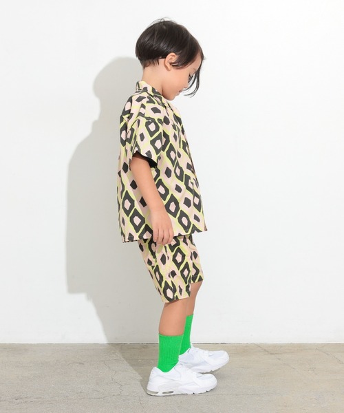 Ocean&Ground(オーシャン&グラウンド)の「アイランドショーツ(その他パンツ・キッズ・マルチ/エメラルド/ベージュ/オレンジ・140/110/120/80/130/90/100)」の7枚目の写真