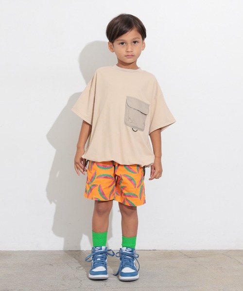 Ocean&Ground(オーシャン&グラウンド)の「アイランドショーツ(その他パンツ・キッズ・マルチ/エメラルド/ベージュ/オレンジ・140/110/120/80/130/90/100)」の9枚目の写真