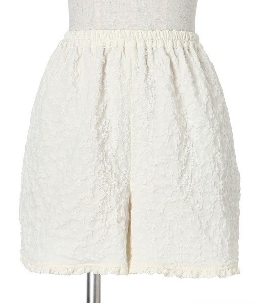 F i.n.t（フィント）の「【３点セット】フラワージャガードブラウスセットアップ【1枚で快適】/ fint　フィント（セットアップ・レディース・アイボリー/ブラック・FREE）」の20枚目の写真