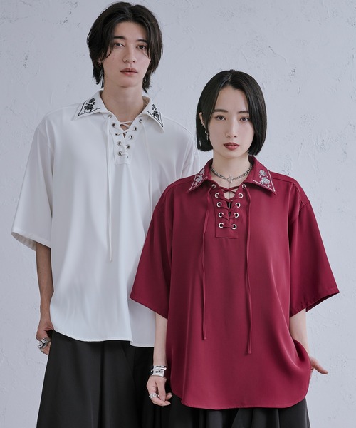 希少 Laura Biagiotti Golf 刺繍シャツ マルチカラー 48 希少 Laura Biagiotti Golf 刺繍シャツ マルチカラー 48 - メルカリ