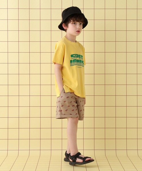 LEPSIM(レプシィム)の「【KIDS】総柄プリントショートパンツ 491635(その他パンツ・キッズ・ネイビー/ブラウン・120/140)」の4枚目の写真