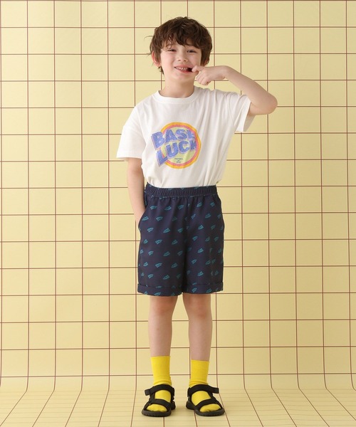 LEPSIM(レプシィム)の「【KIDS】総柄プリントショートパンツ 491635(その他パンツ・キッズ・ネイビー/ブラウン・120/140)」の9枚目の写真