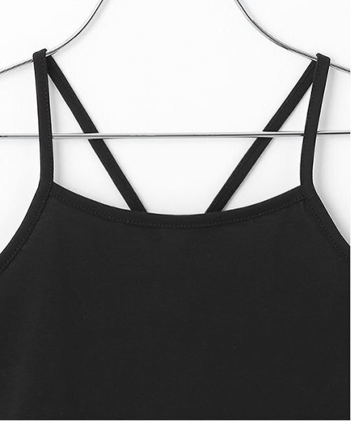 X-girl Stages（エックスガールステージス）の「ルーシングシアー半袖シャツ（シャツ/ブラウス・キッズ・ブラック/オフホワイト・140cm/130cm/120cm/110cm）」の3枚目の写真