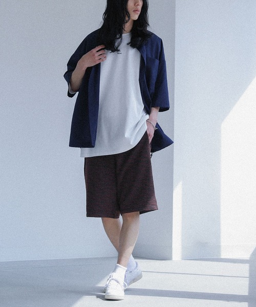 MDR（エムディアール）の「幾何学模様ジャカードイージーショーツ（その他パンツ・メンズ・ホワイト/ブラウン・M/L）」の13枚目の写真