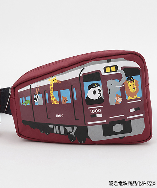 kladskap（クレードスコープ）の「【阪急電鉄】ボディバッグ（バックパック/リュック・キッズ・エンジ・F）」の6枚目の写真