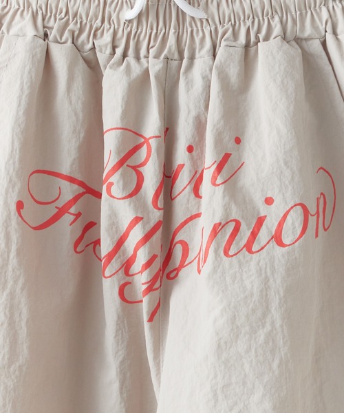 BLANK (ブランク)の「Lettering Logo Wide Pants/レタリングロゴワイドパンツ(その他パンツ・レディース・ブラック/グレー・FREE)」の5枚目の写真
