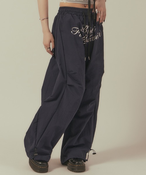 BLANK (ブランク)の「Lettering Logo Wide Pants/レタリングロゴワイドパンツ(その他パンツ・レディース・ブラック/グレー・FREE)」の14枚目の写真