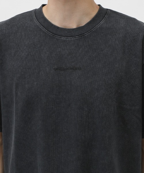UNDER ARMOUR(アンダーアーマー)の「アンダーアーマー UAヘビーウエイト ウォッシュド ショートスリーブ Tシャツ(Tシャツ/カットソー・メンズ・ブルー/グレー/ブラック・S/M/L/LL/3L)」の7枚目の写真