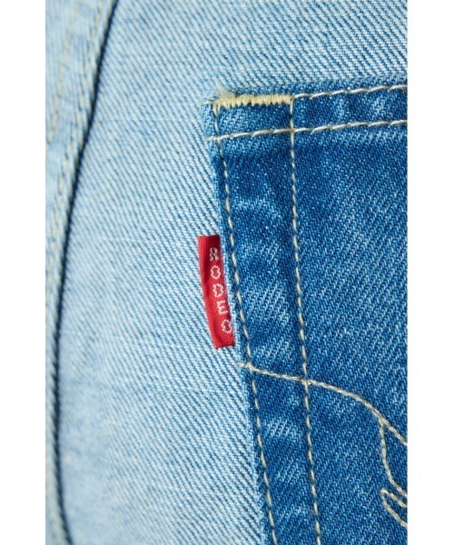 RODEO CROWNS WIDE BOWL（ロデオクラウンズワイドボウル）の「リバースワイドデニム（デニムパンツ・レディース・ブラック/ブルー・SMALL/MEDIUM）」の22枚目の写真