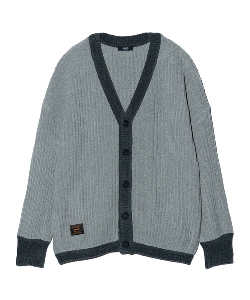 glamb(グラム)の「Wide Sleeves Cardigan / ワイドスリーブカーディガン(カーディガン/ボレロ・メンズ・グレー/ブラック・M/L)」の4枚目の写真