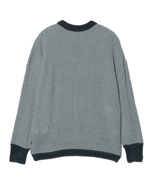 glamb(グラム)の「Wide Sleeves Cardigan / ワイドスリーブカーディガン(カーディガン/ボレロ・メンズ・グレー/ブラック・M/L)」の5枚目の写真