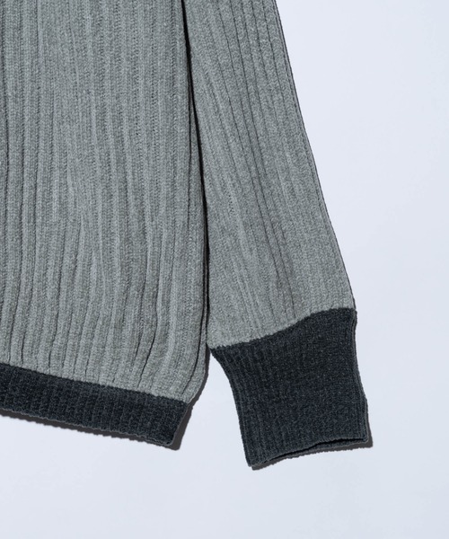 glamb(グラム)の「Wide Sleeves Cardigan / ワイドスリーブカーディガン(カーディガン/ボレロ・メンズ・グレー/ブラック・M/L)」の15枚目の写真