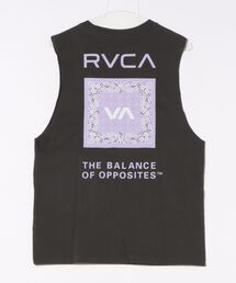 RVCA | 【RVCA/ルーカ】24SS FLOWER BANDANA CUTOFF TANKTOP/バックプリントカットオフマッスルタンクトップ(タンクトップ)