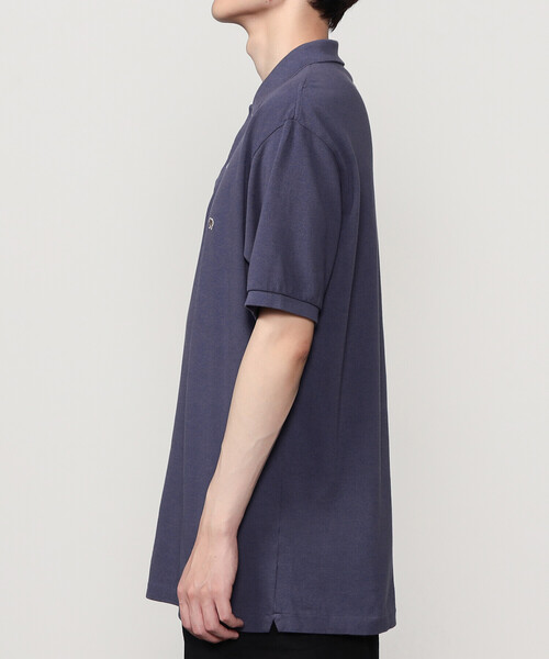 SCYE BASICS bshop別注 ポリエステル鹿の子 ポロシャツ 38 SCYE BASICS | 〈別注〉ポリエステル鹿の子 ポロシャツ MEN