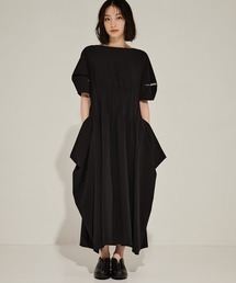 STUDIOUS ステュディオス パネル クロス ロング ワンピース STUDIOUS（ステュディオス）の「パネルクロスロングワンピース