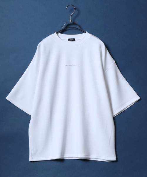 ANPAS(アンパス)の「Cool Touch Ponte Fabric Flower&Geometry Back Print T-shirt/ポンチ バックプリント デザインプリント 半袖 Tシャツ レディース メンズ(Tシャツ/カットソー・メンズ・ブラック系その他/ホワイト系その他2/ブラック系その他3/ブラック系その他2/ホワイト系その他/ホワイト系その他3・M/L)」の7枚目の写真