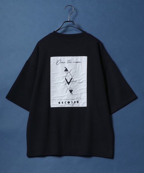 ANPAS(アンパス)の「Cool Touch Ponte Fabric Flower&Geometry Back Print T-shirt/ポンチ バックプリント デザインプリント 半袖 Tシャツ レディース メンズ(Tシャツ/カットソー・メンズ・ブラック系その他/ホワイト系その他2/ブラック系その他3/ブラック系その他2/ホワイト系その他/ホワイト系その他3・M/L)」の16枚目の写真