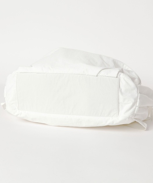 Heather(ヘザー)の「ナイロンリボンリュック 497301(バックパック/リュック・レディース・ブラック/ホワイト・ONE SIZE)」の12枚目の写真