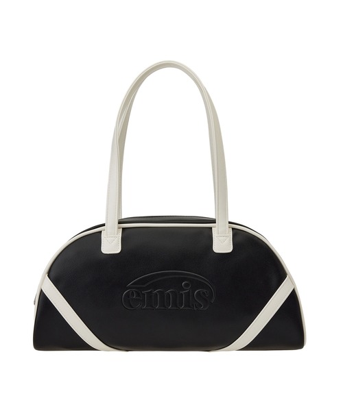 EMIS(イミス)の「WIDE VINTAGE TOTE BAG(トートバッグ・レディース・ブルー/ピンク/アイボリー/ブラック・FREE)」の5枚目の写真