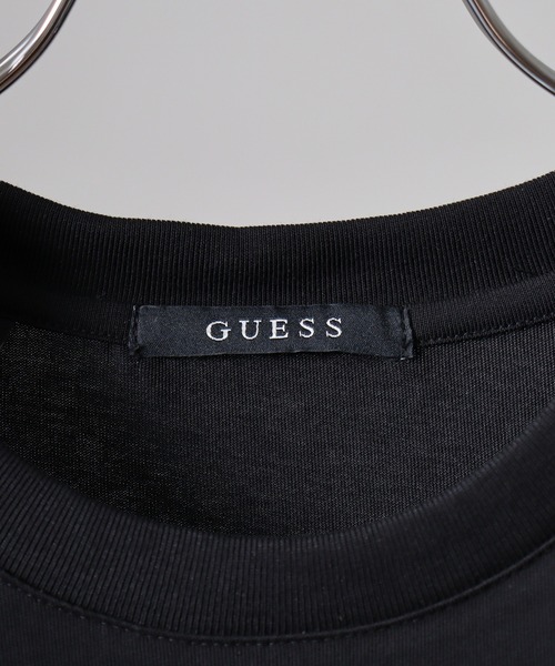 Guess(ゲス)の「GUESS UNI S/SLV TEE SHIRT4 Tシャツ(Tシャツ/カットソー・メンズ・ブラック/ホワイト・S/M/XL/L)」の5枚目の写真
