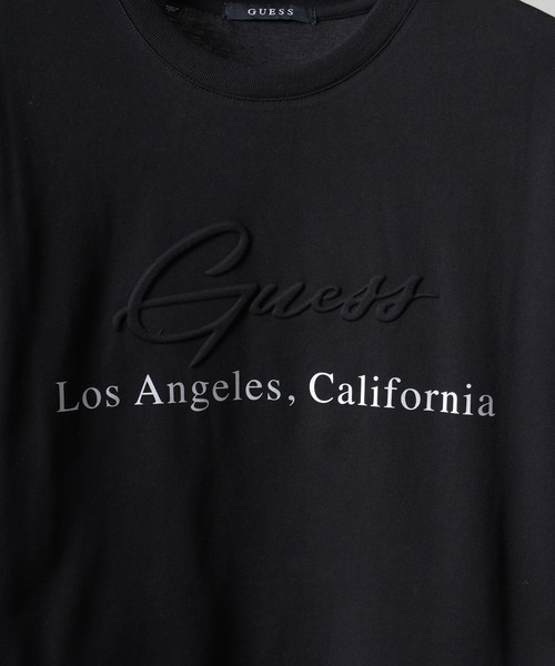 Guess(ゲス)の「GUESS UNI S/SLV TEE SHIRT4 Tシャツ(Tシャツ/カットソー・メンズ・ブラック/ホワイト・S/M/XL/L)」の7枚目の写真