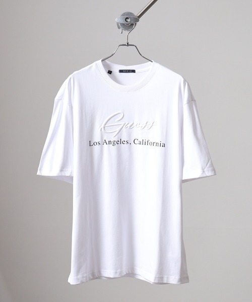 Guess(ゲス)の「GUESS UNI S/SLV TEE SHIRT4 Tシャツ(Tシャツ/カットソー・メンズ・ブラック/ホワイト・S/M/XL/L)」の3枚目の写真