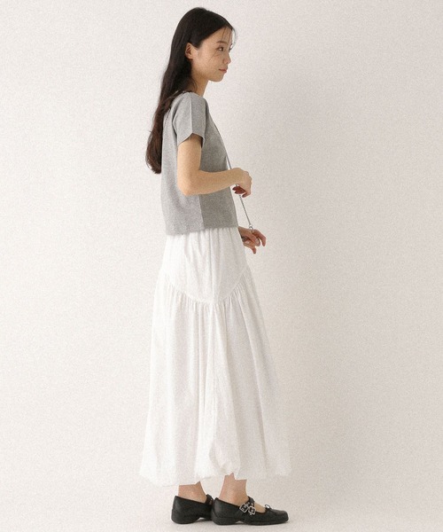 Heather（ヘザー）の「アソートモチーフTEE　497929（Tシャツ/カットソー・レディース・グレー/オートミール/ホワイト・FREE）」の18枚目の写真