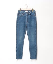 【新品タグ付き】RE/DONE 米国製　レディースデニムパンツ　SIZE２５ ジーンズ デニム デニムパンツ ダメージ加工ストレートデニム