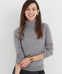 green label relaxing | CR W/SI PO 12G タートルニット(ニット/セーター)