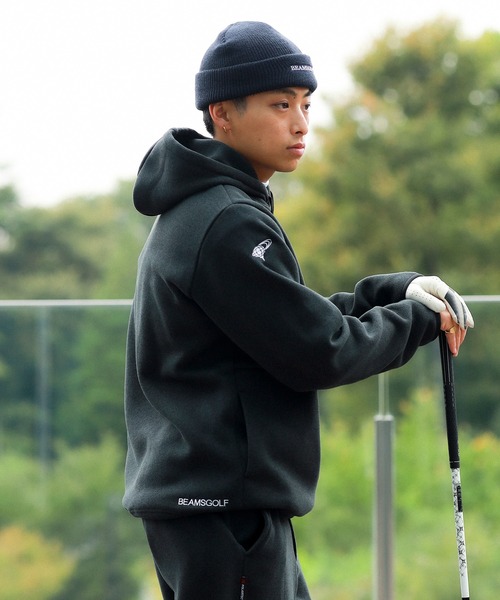BEAMS GOLF(ビームスゴルフ)の「ロゴ ニットキャップ(ニットキャップ/ビーニー・メンズ・ベージュ/ネイビー/オフホワイト・ONE SIZE)」の8枚目の写真