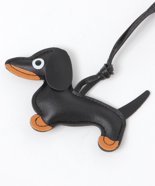 LAKOLE（ラコレ）の「DOGバッグチャーム / 498088（キーホルダー・レディース・ブラック/レッド/ベージュ・FREE）」の6枚目の写真