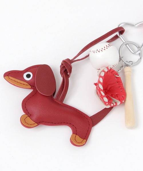 LAKOLE（ラコレ）の「DOGバッグチャーム / 498088（キーホルダー・レディース・ブラック/レッド/ベージュ・FREE）」の18枚目の写真