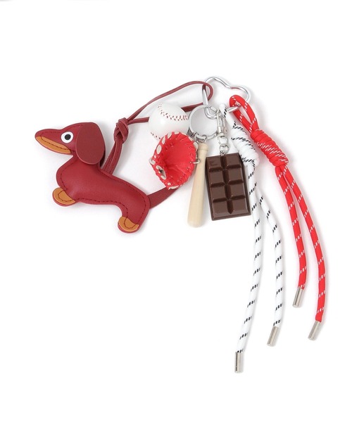 LAKOLE（ラコレ）の「DOGバッグチャーム / 498088（キーホルダー・レディース・ブラック/レッド/ベージュ・FREE）」の21枚目の写真