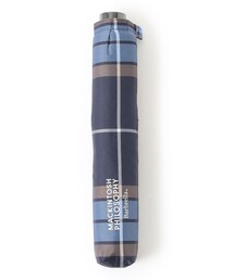 MACKINTOSH PHILOSOPHY（ﾏｯｷﾝﾄｯｼｭ ﾌｨﾛｿﾌｨｰ）の「【WEB&一部店舗限定】Barbrella(R) バーブレラ ポリエステル30D×チェック(60cm)（折りたたみ傘・メンズ）」